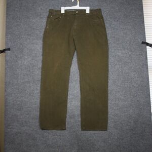 Vintage ORVIS Pants Mens 36x32 Olive Green Casual Chinos Outdoor Apparel Utility